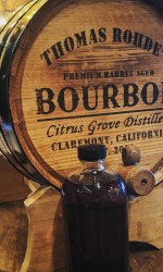 Bourbon cask from Citrus Grove in Claremont CA