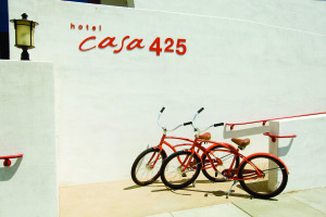 Casa with bikes