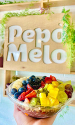 Pepo Melo restuarant in Claremont with amazing Acai bowls and healthy fast food.