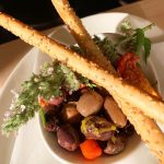 Yummy olives and breadsticks - Aruffo's Italian Cuisine in Claremont Village is great Italian food.